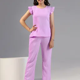 YK Girls Top with Trousers-43