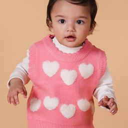 MAMA AND PEACHES Unisex Kids Printed Sweater Vest-image-96