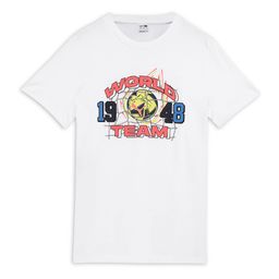 Puma Boys GRAPHICS 1948 Printed Pure Cotton T-shirt-picture-19