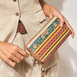 Chumbak Unisex The Jaipur Wallet Floral Digital Nomad-image-1