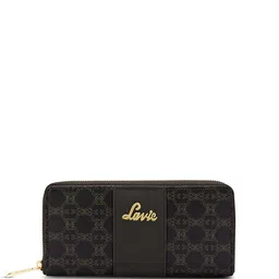 Lavie Women Ethnic Motifs Printed Flap Coin Pocket Zip Around Wallet-13