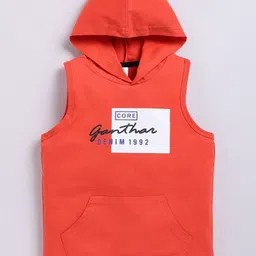 Ginie Boys Printed Hooded T-shirt-picture-49