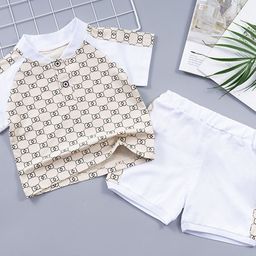 YK Boys Printed Mandarin Collar T-Shirt With Shorts-image-41