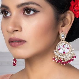 zarmar fashion Gold-Plated Alloy Earrings-6