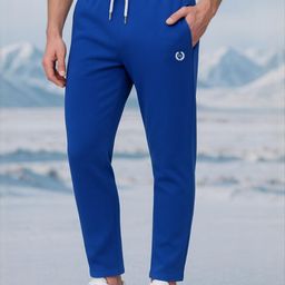 Mens Cotton Fleece Winter Track Pants-image-95