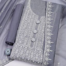Meena Bazaar Embroidered Unstitched Dress Material-image-39
