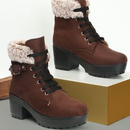 Roadster  Women Casual Wedge-Heeled  Boots-image-13