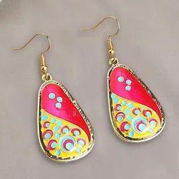 Anouk Teardrop Shaped Drop Earrings-20