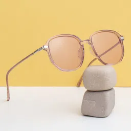 Ted Smith Unisex Square Sunglasses with Polarised and UV Protected Lens-picture-13