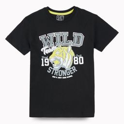 Gini and Jony Boys Graphic Printed Round Neck Cotton T-shirt-image-98