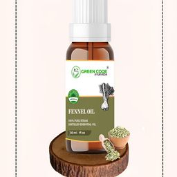 GREEN CODE AYURVEDA 100% Pure Steam Fennel Distilled Essential Oil - 30 ml-picture-3