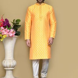 RANAK Men Regular Kurta with Pyjamas-16