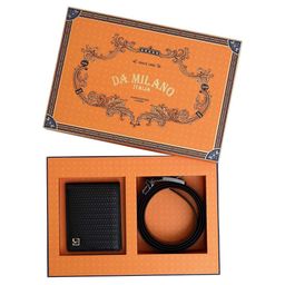 Da Milano Men Wallet and Belt Accessory Gift Set-picture-23
