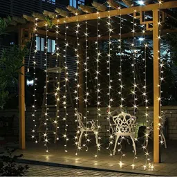 pesca 40 LEDs 11 m Yellow Steady String Rice Lights image 4