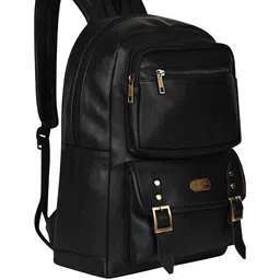 Pramadda Pure Luxury Men Solid Leather Backpack-picture-18