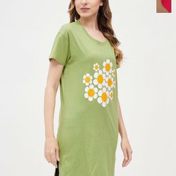 Christy World Women Floral Pack Of 2 Printed T-shirt-image-39