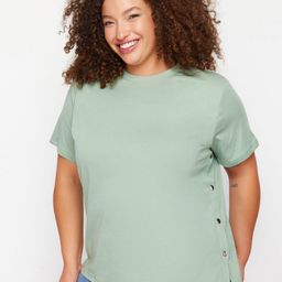 Trendyol Women Cut Outs T-shirt-picture-42