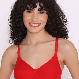 INKURV Solid Bra Full Coverage Non-Wired Non Padded image 3