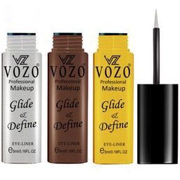 VOZO Set Of 3 Glide & Define Infusion Essential Liquid Eyeliner-5 ml Each-Shade- 03-06-10-image-63