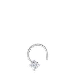 Sparkles Diamond 0.05 Carat Round Shape Solitaire Diamond Nose Pin 14K-image-92