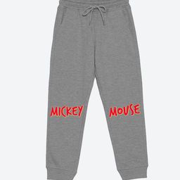 YK Disney Boys Graphic Printed Mid Rise Joggers-image-66