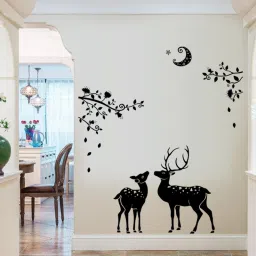 Artistic Deers - Create a Peace of mind wall sticker for bedroom-image-8