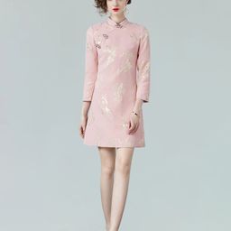 JC Collection Floral A-Line Mini Dress-image-96
