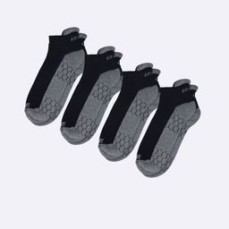 AIR GARB Pack Of 4 Pattterned Cotton Ankle Length Socks-image-75