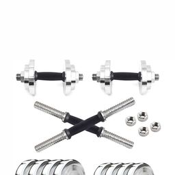 HackerX Set Of 2 Steel Adjustable Dumbbell 2.5Kg-14