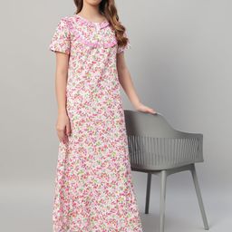 SEPHANI Printed Maxi Nightdress-image-78