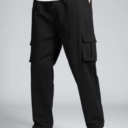 R.Code by The Roadster Life Co. Men Regular Fit High-Rise Cotton Cargos Trousers-picture-8