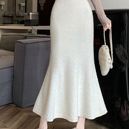 LULU & SKY Women Embellished High Rise Maxi Skirt-image-45