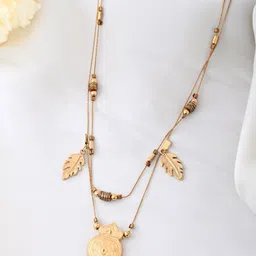 RICHEERA Silver-Plated Layered Necklace-1