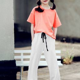 INCLUD Girls Regular Fit Mid-Rise Trousers-image-89
