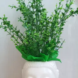 Ductor Natural Looking Artificial Plant With Buddha Pot. Home,Office Decoration Wild Artificial Plant with Pot-13