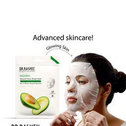 DR.RASHEL Set Of 2 Avocado Sheet Mask With Serum - 20g Each image 2