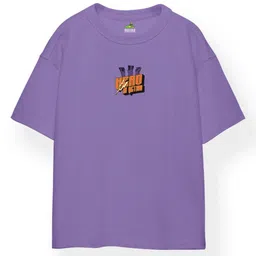 Chhota Bheem Boys Chhota Bheem Graphic Printed Round Neck Cotton Oversized T-shirt-picture-41