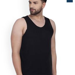 Slowloris Men Pack Of 2 Printed Bio-Wash Combed Cotton Innerwear Vest-picture-36