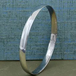 MEMOIR Kids Brass Silver-Plated Kada Bracelet-image-14
