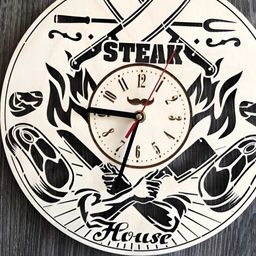 QEZNEF Beige Traditional Wall Clock-image-79