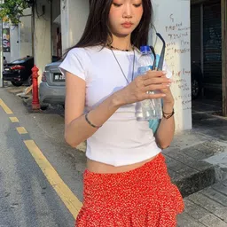StyleCast x Revolte Printed A-Line Mini Skirt-picture-17