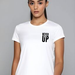 TRENDSATTIRE Women Printed Applique T-shirt-51