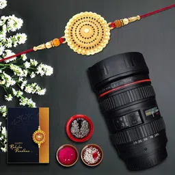 DeoDap Unisex 3 Pieces of Rakhi Gift Set-86