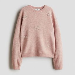 H&M Loose-Fit Motif-Detail Jumper-picture-12