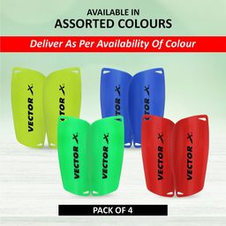 VECTOR X Pack Of 4 Assorted Invader Shin Guard image 2