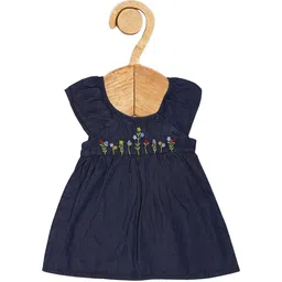 Creative Kids Girls Cotton Printed Fit & Flare Mini Dress-picture-42