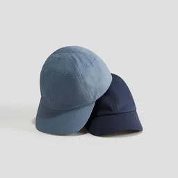 H&M 2-Pack Cotton Twill Caps-45
