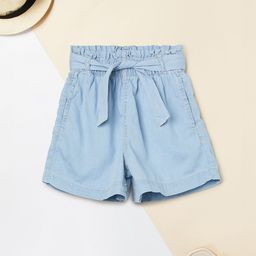 max Girls Mid-Rise Cotton Shorts-image-51
