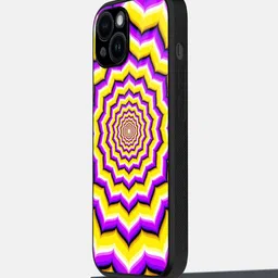 macmerise Geometric Printed iPhone 14 Back Case Mobile Accessories-image-74