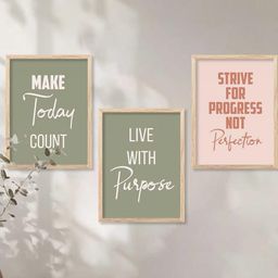 Motivational Wall Art With Frame Home Decor Wall Painting For Living Room Office Bedroom-image-84